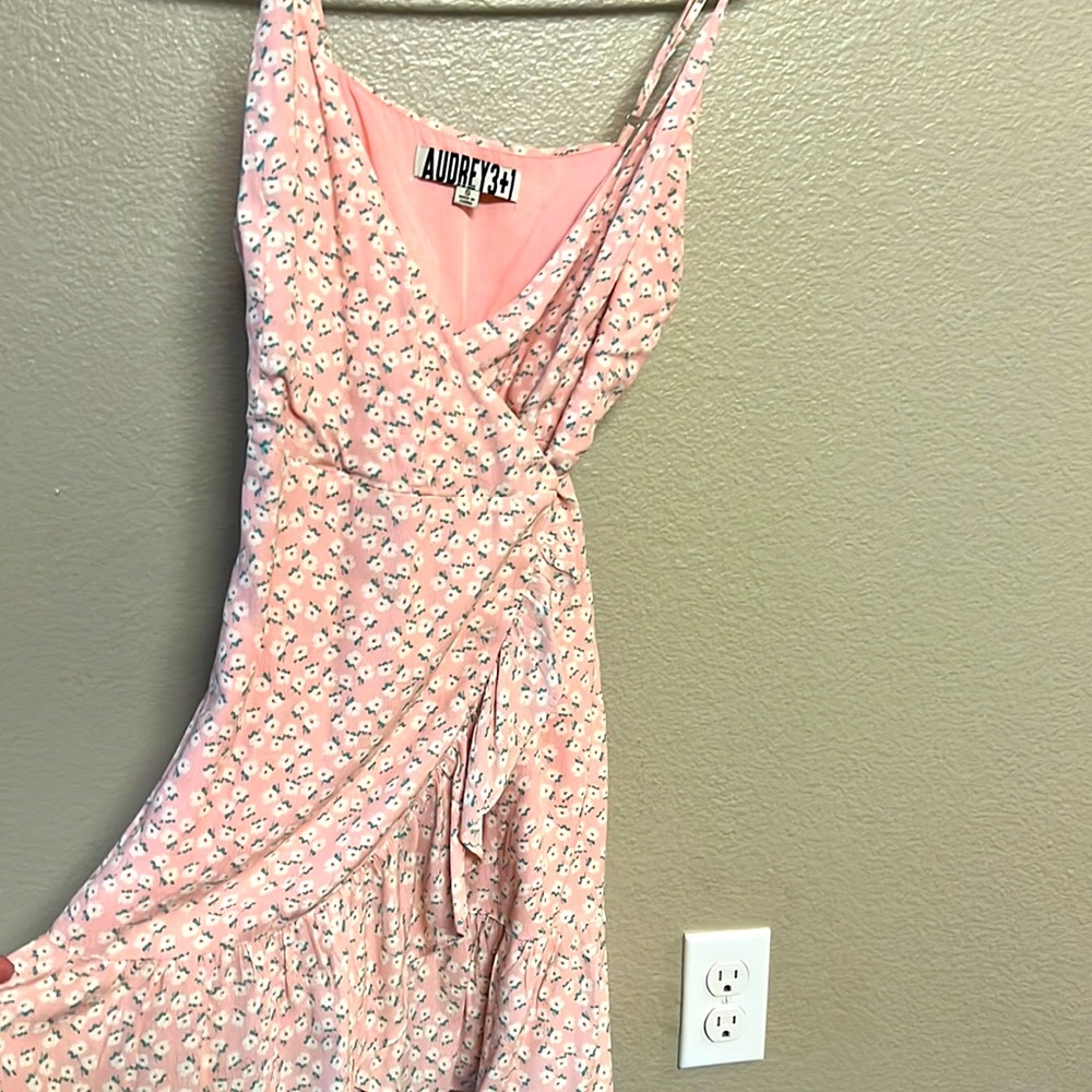 AUDREY 3+1 wrap around dress